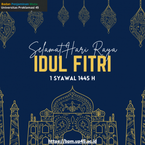 Selamat Hari Raya Idul Fitri 1445 Hijriah